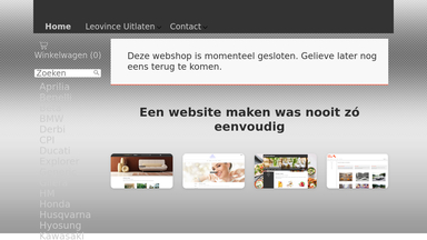 Leovince uitlaten