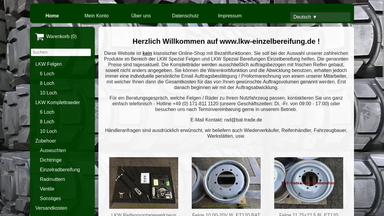 BAT-Trade LKW-Einzelbereifung